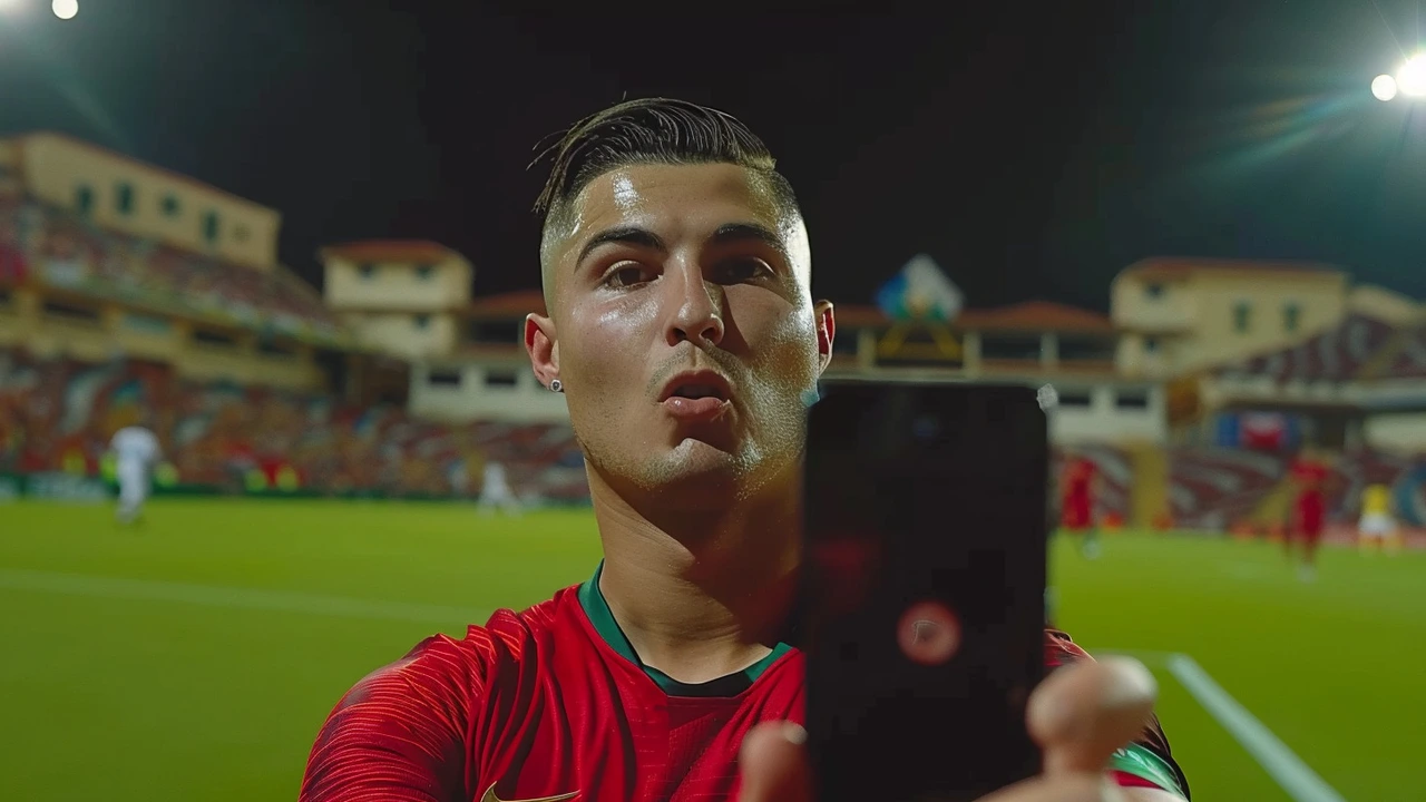 Security Concerns Raised as Fans Invade Pitch for Selfies with Cristiano Ronaldo During Euro 2024